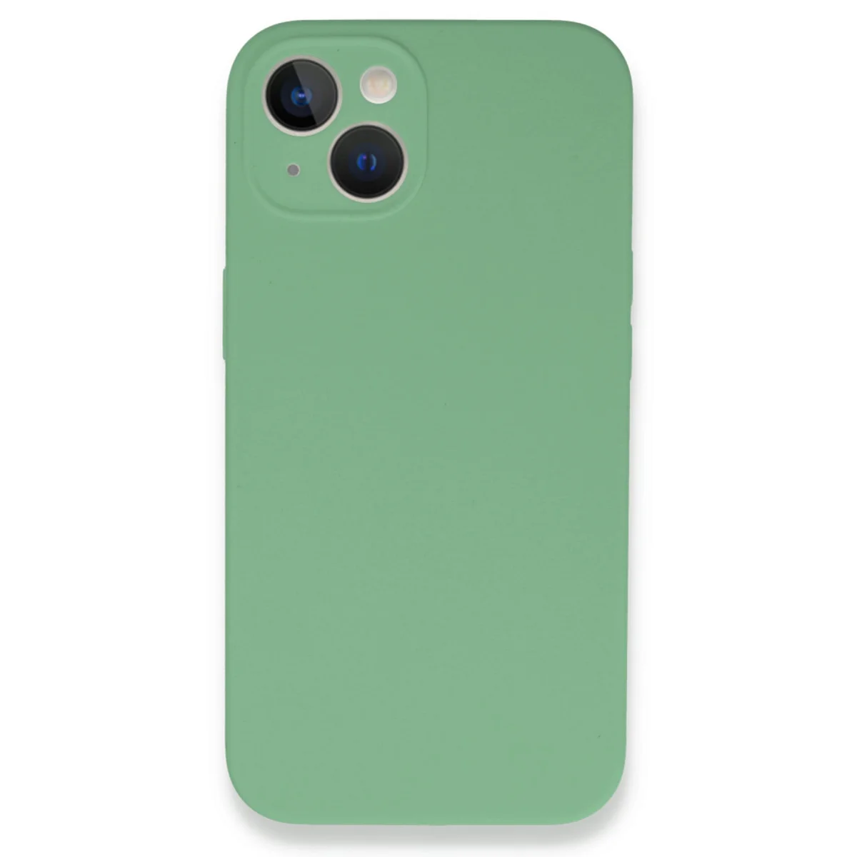iPhone 13 Mini Lansman Legant Silikon Kılıf - Yeşil
