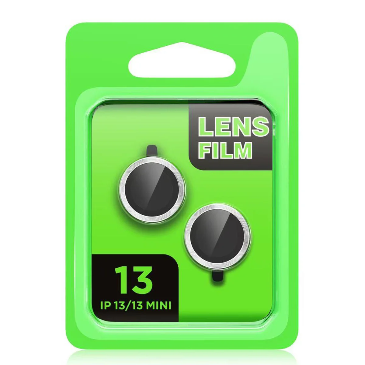 iPhone 13 Mini Raze Metal Kamera Lens - Pembe Tempered Cam & HD Çözünürlük