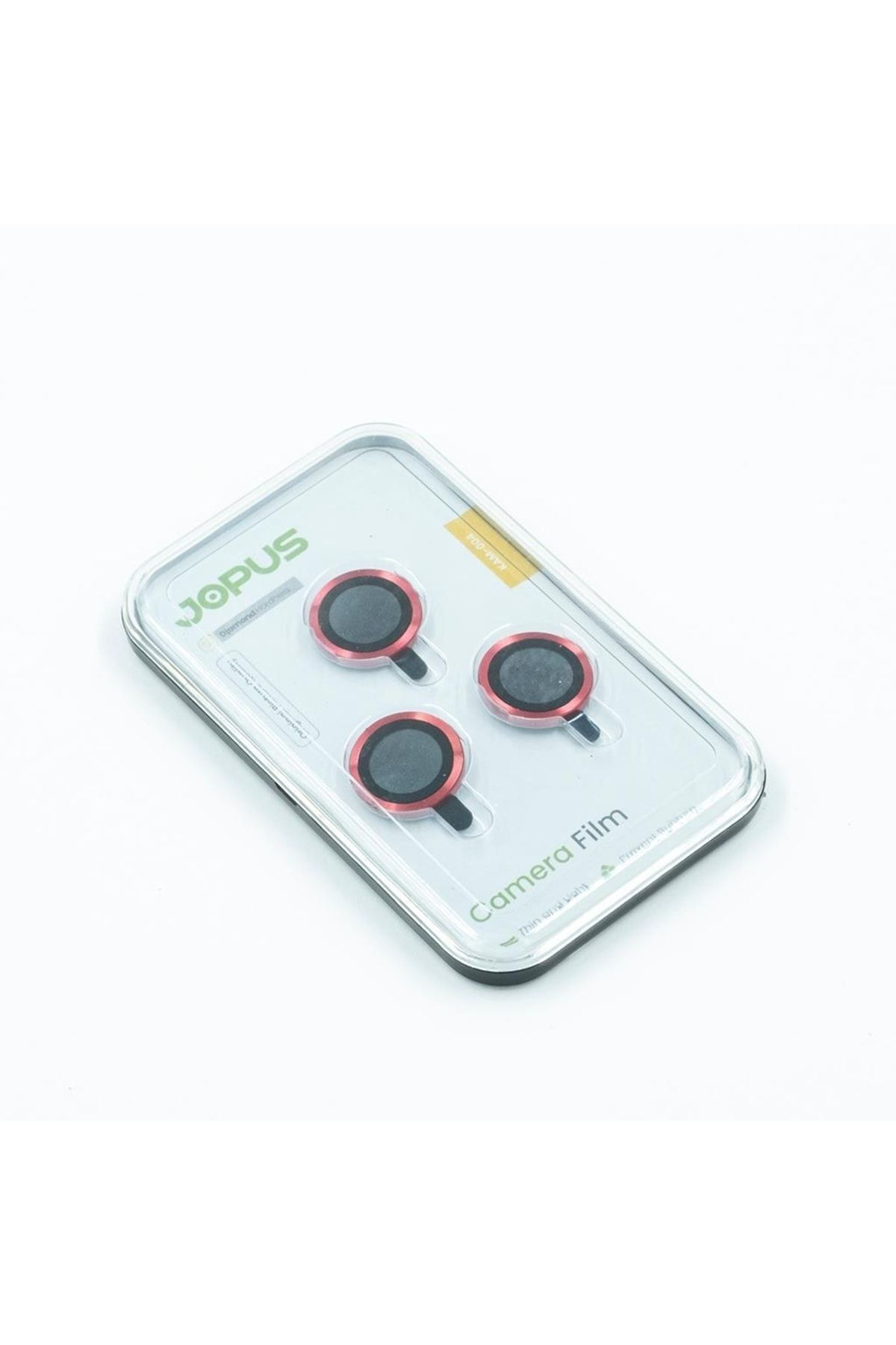 Iphone 13 Pro / 13 Pro Max Kamera Koruyucu Kam-004 Kırmızı