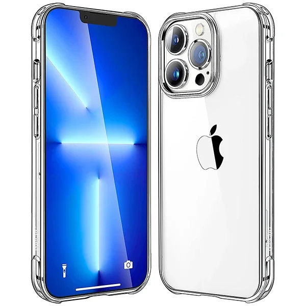 iPhone 13 Pro 6.1'' Silikon Kılıf - Darbe Emici Anti-Drop Shockproof