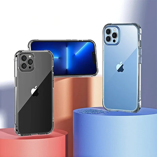 iPhone 13 Pro 6.1'' Silikon Kılıf - Darbe Emici Anti-Drop Shockproof