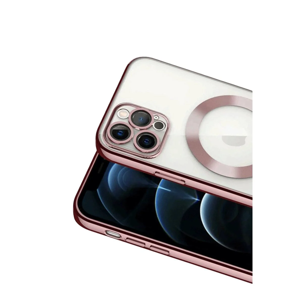 iPhone 13 Pro ile Uyumlu Kılıf - MagSafe Şeffaf Kapak, Rose Fiyatı, Yorumları ve Özellikleri
