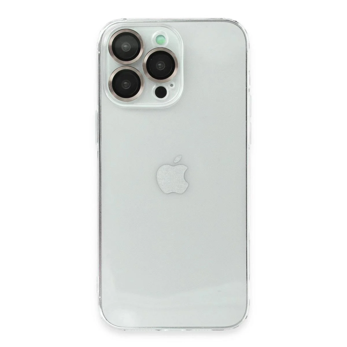 iPhone 13 Pro ile Uyumlu Lens Silikon Kılıf - Yeşil iPhone 13 Pro ile Uyumlu Lens Silikon Kılıf - Yeşil