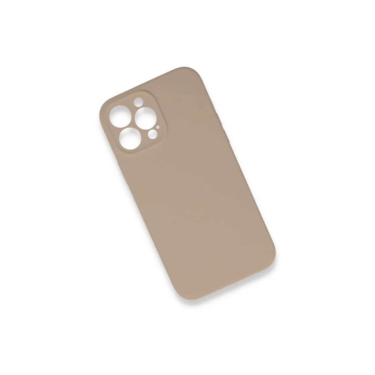 iPhone 13 Pro Kadife Silikon Kılıf - Açık Pembe Lansman Legant
