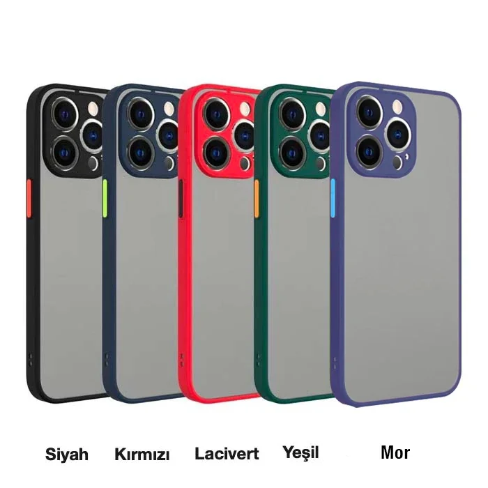 iPhone 13 Pro Kamera Korumalı Silikon Kılıf – Premium Koruma & Kaydırmaz Tasarım