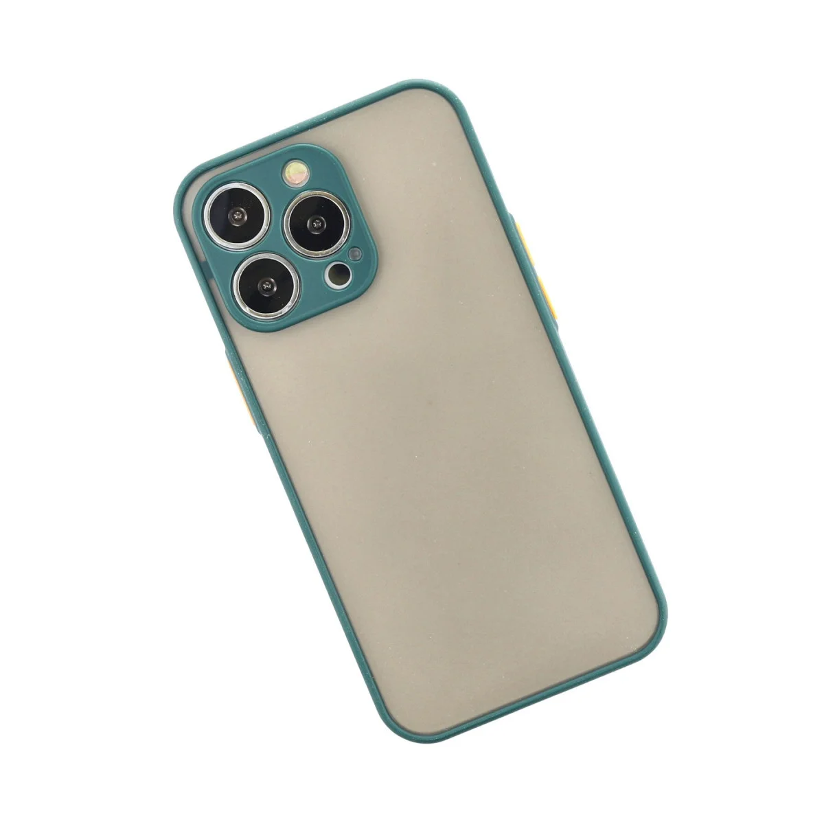 iPhone 13 Pro Kılıf Montreal Silikon Kapak Yeşil – Kamera Koruma & Modern Tasarım