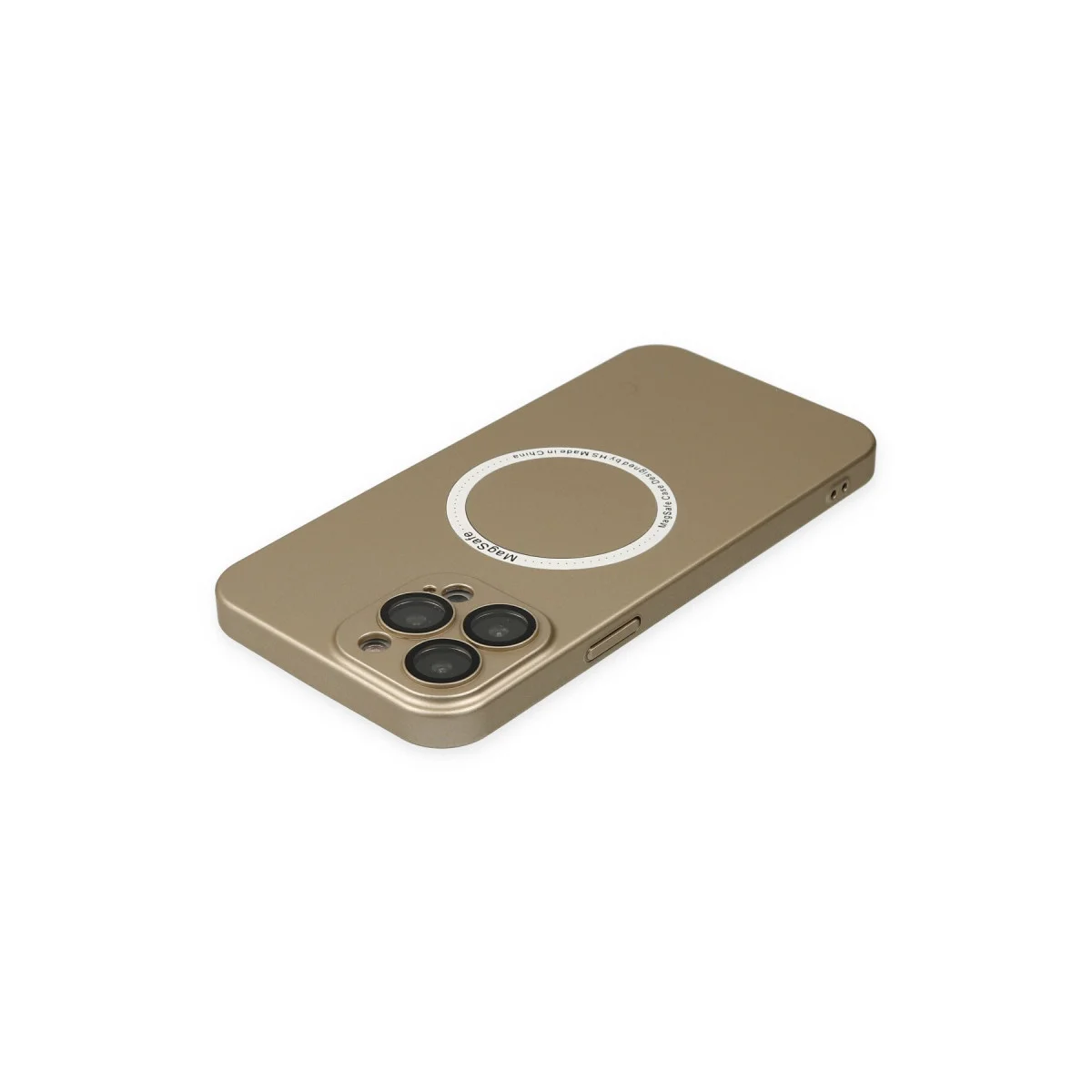 iPhone 13 Pro Kılıf Silikon Gold Jack MagneticSafe Lens - Magsafe Destekli Çizilmeye Karşı Koruma Fiyatı, Yorumları ve Özellikleri
