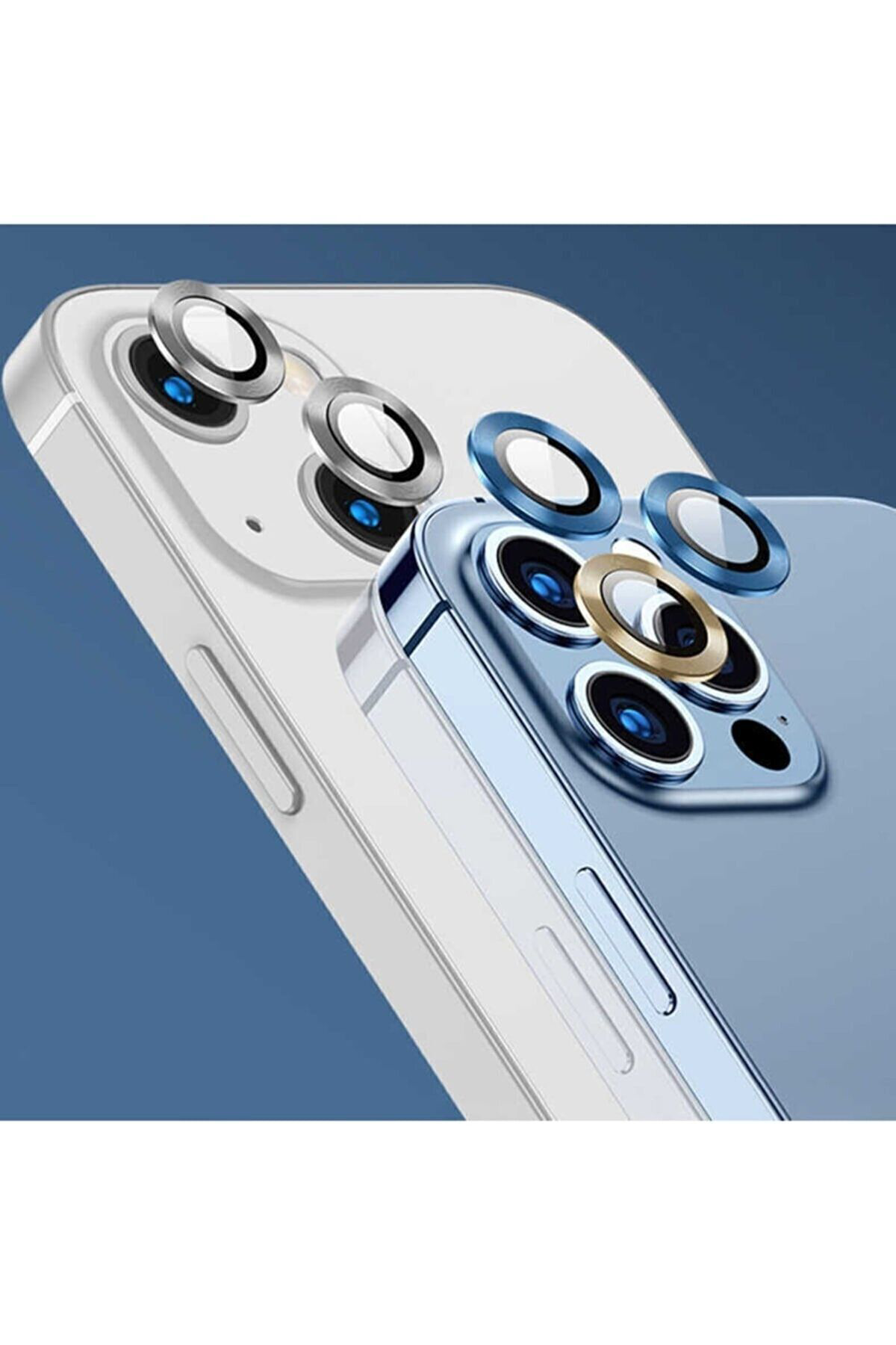 Iphone 13 Pro Max Uyumlu Siyah Kamera Koruyucu Lens