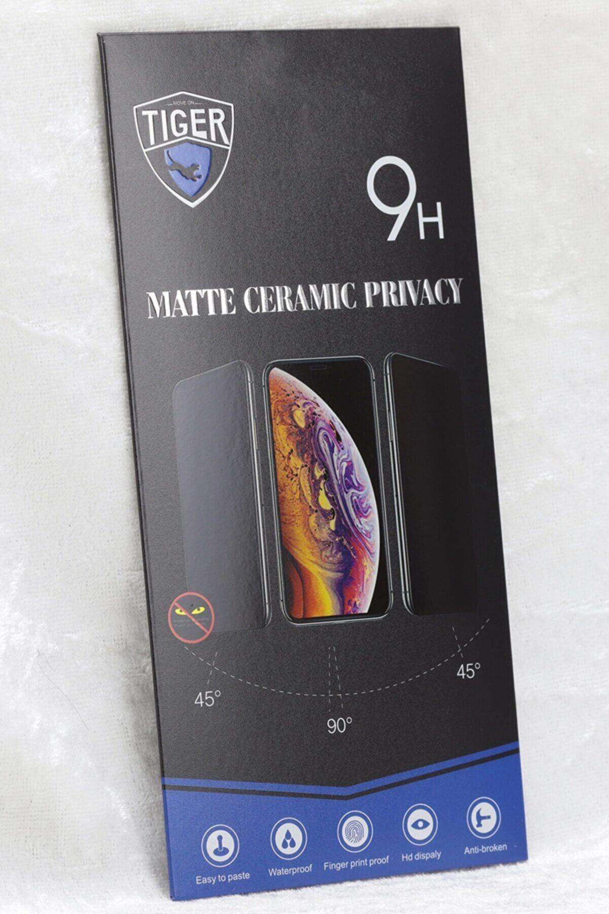 Iphone 13 Pro Max Mat Seramik Hayalet Cam Kaplama Kırılmaz Nano T