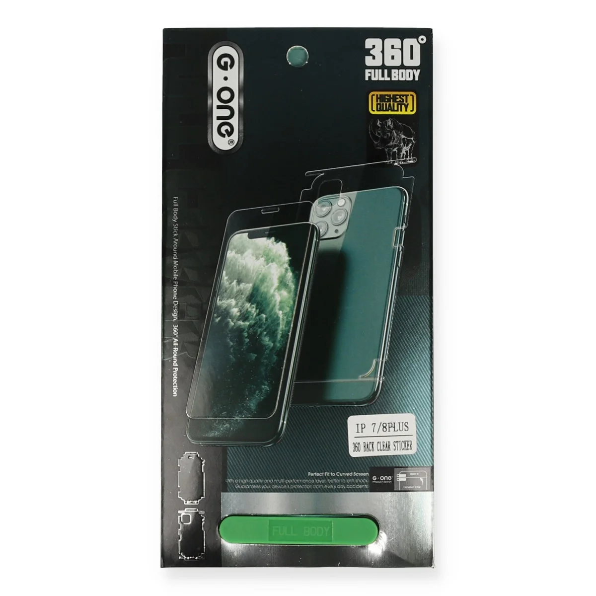 iPhone 13 Pro Max 360° Full Body Arka Koruyucu - %99 Işık Geçirgenlik