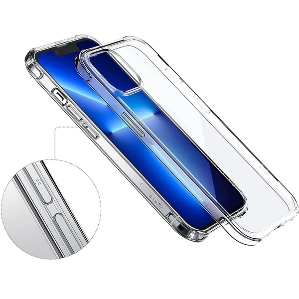 iPhone 13 Pro Max 6.7" Silikon Kılıf – Darbe Emici Shockproof