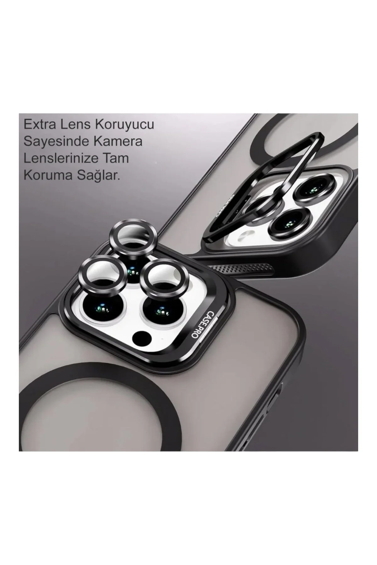 iPhone 13 Pro Max 6.7" StandGuard MagSafe Kılıf + Lens Koruma Enerji Turuncusu Fiyatı, Yorumları ve Özellikleri