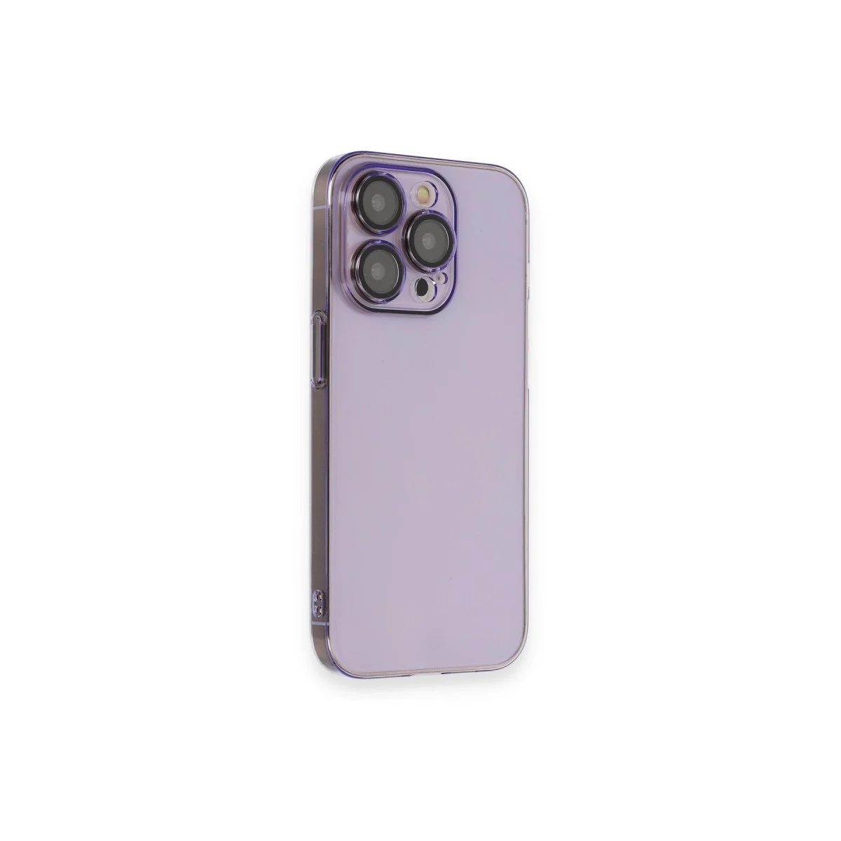 iPhone 13 Pro Max Armada Lensli Kapak - Lila