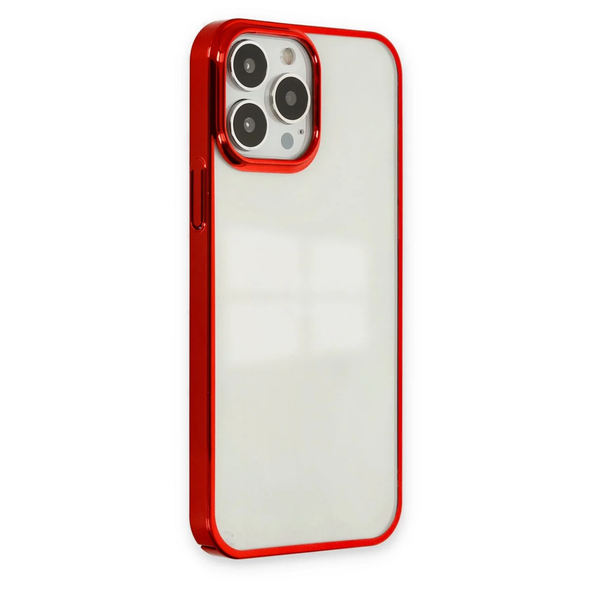 iPhone 13 Pro Max Element Silikon Kılıf - Kırmızı ve Dayanıklı Koruma