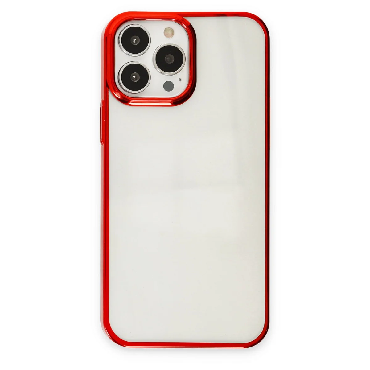iPhone 13 Pro Max Element Silikon Kılıf - Kırmızı ve Dayanıklı Koruma