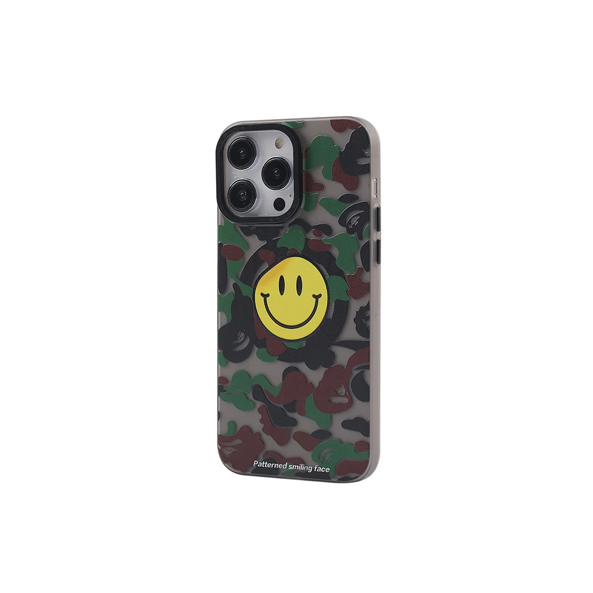 iPhone 13 Pro Max Kılıf Apollo Magneticsafe Desenli Kapak - Apollo Siyah
