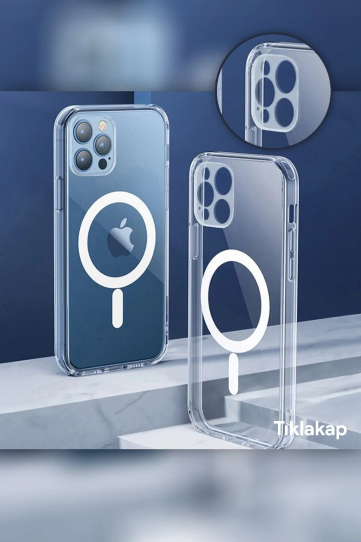 Iphone 13 Pro Max Magsafe Magnetic Kılıf Şeffaf