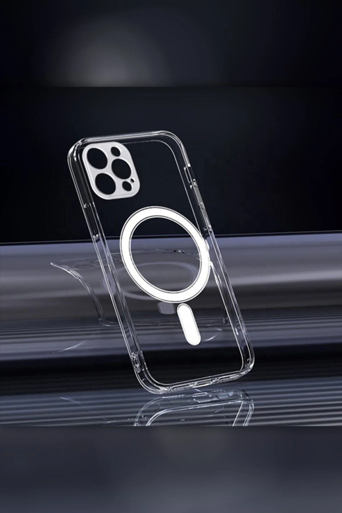 Iphone 13 Pro Max Magsafe Magnetic Kılıf Şeffaf