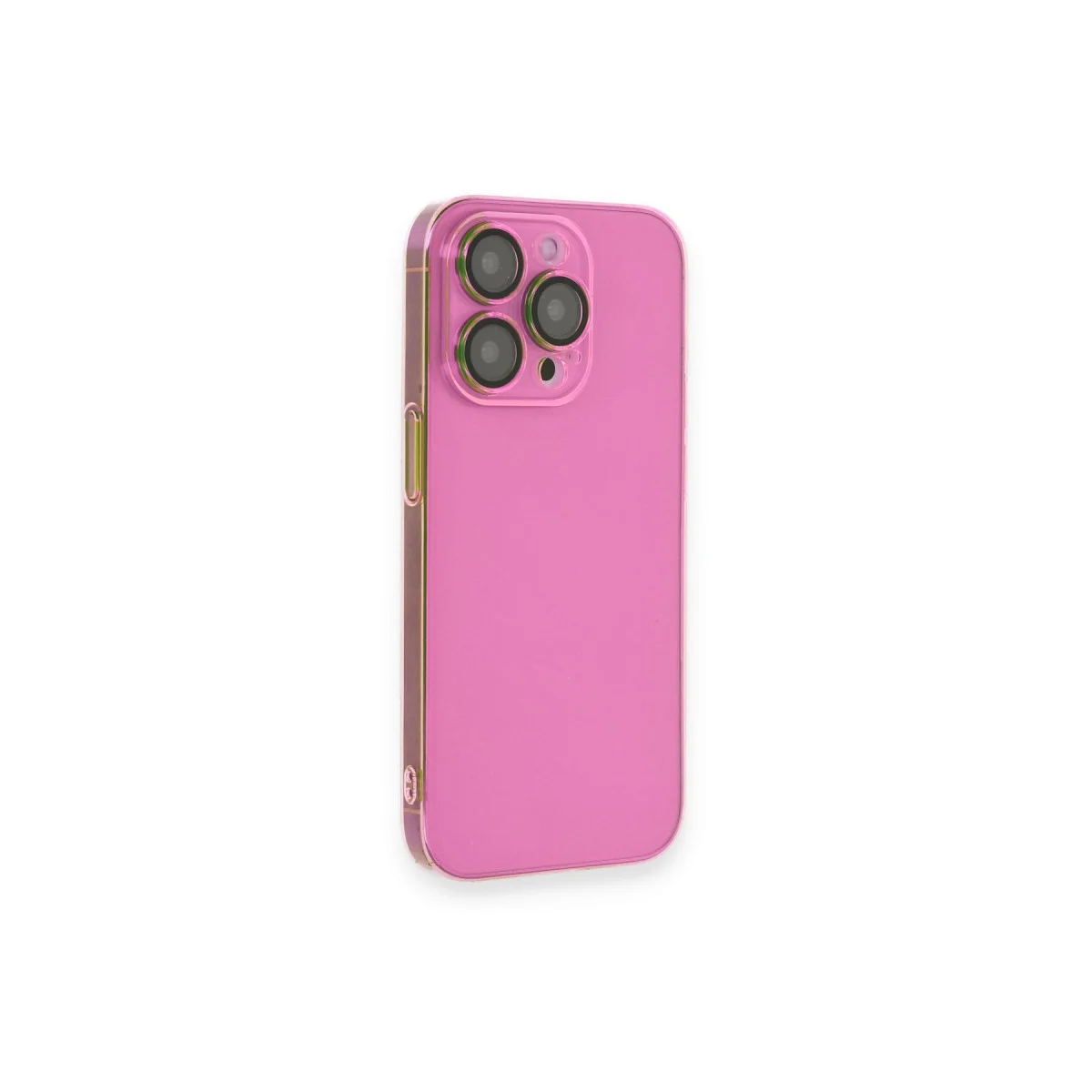 iPhone 13 Pro Max Pembe Armada Lensli Kılıf ve Koruma Kapağı - Çizik ve Darbe Korumalı