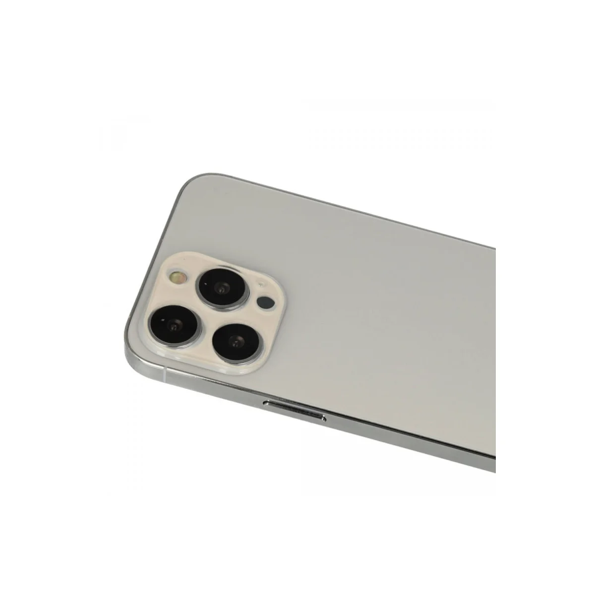 iPhone 13 Pro Max Rainbow Kamera Lens Koruma Camı - Rose Gold