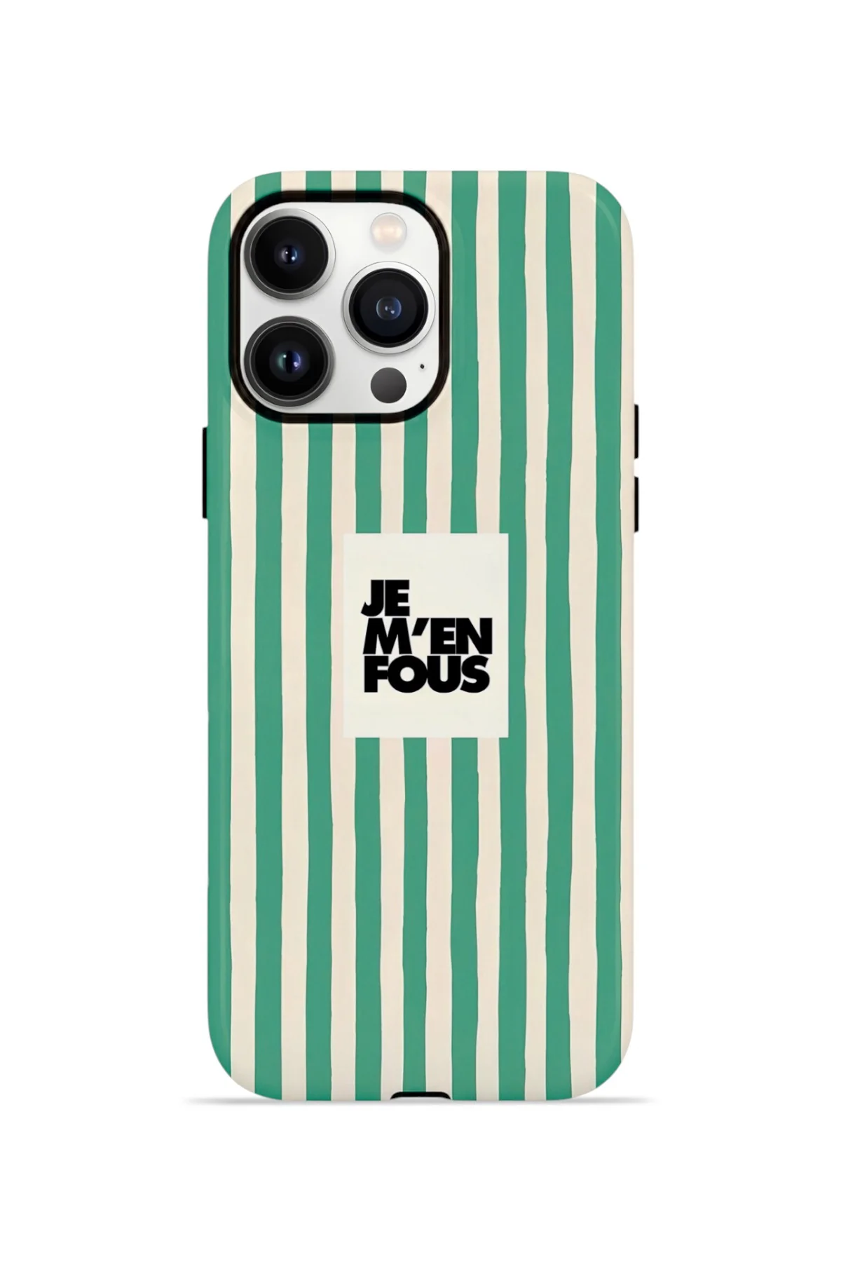iPhone 13 Pro Max Vorian Çift Katmanlı MagSafe Kılıf Je M En Fous Green