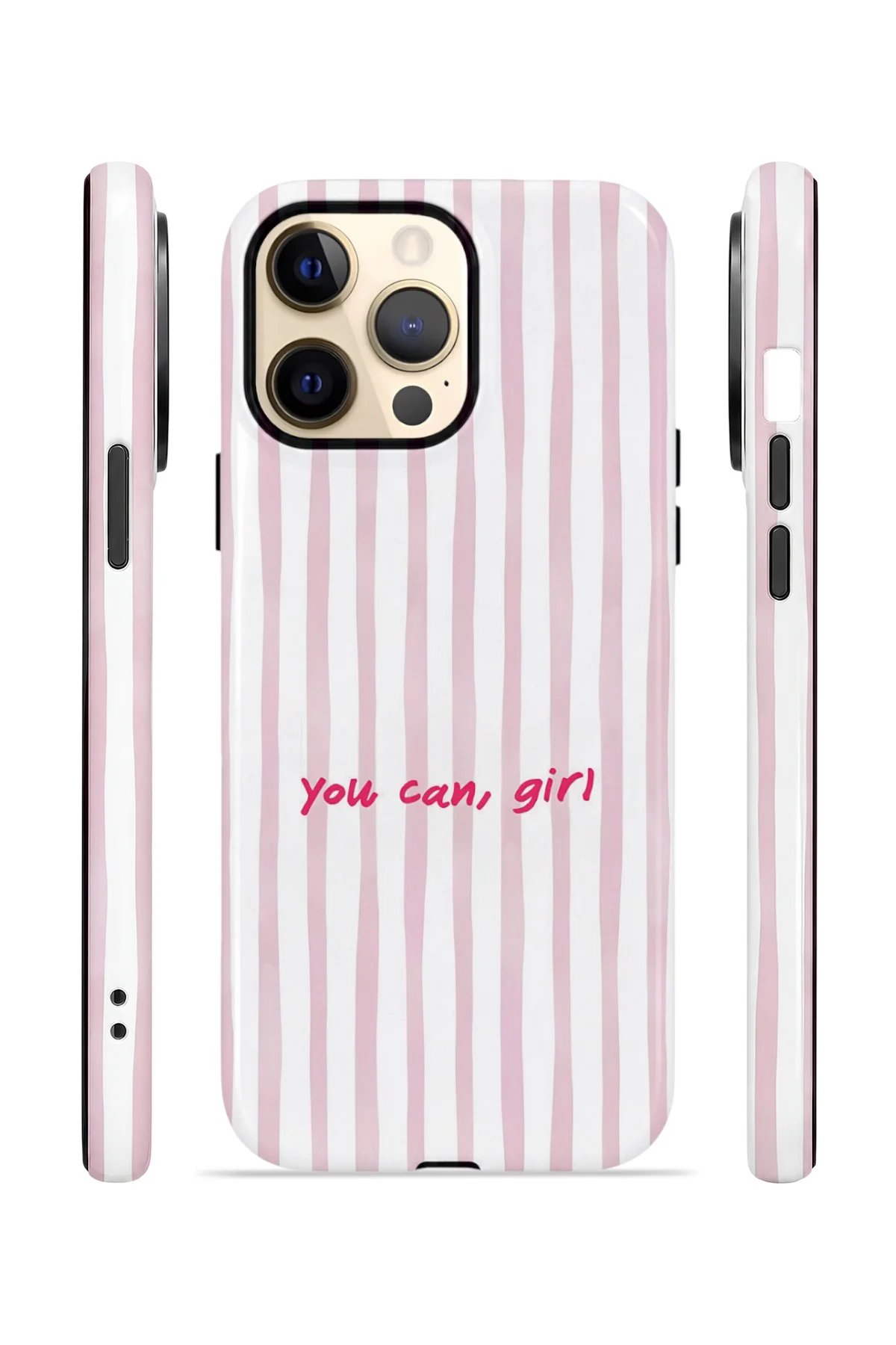 iPhone 13 Pro Max Vorian Çift Katmanlı MagSafe Kılıf You Can Girl