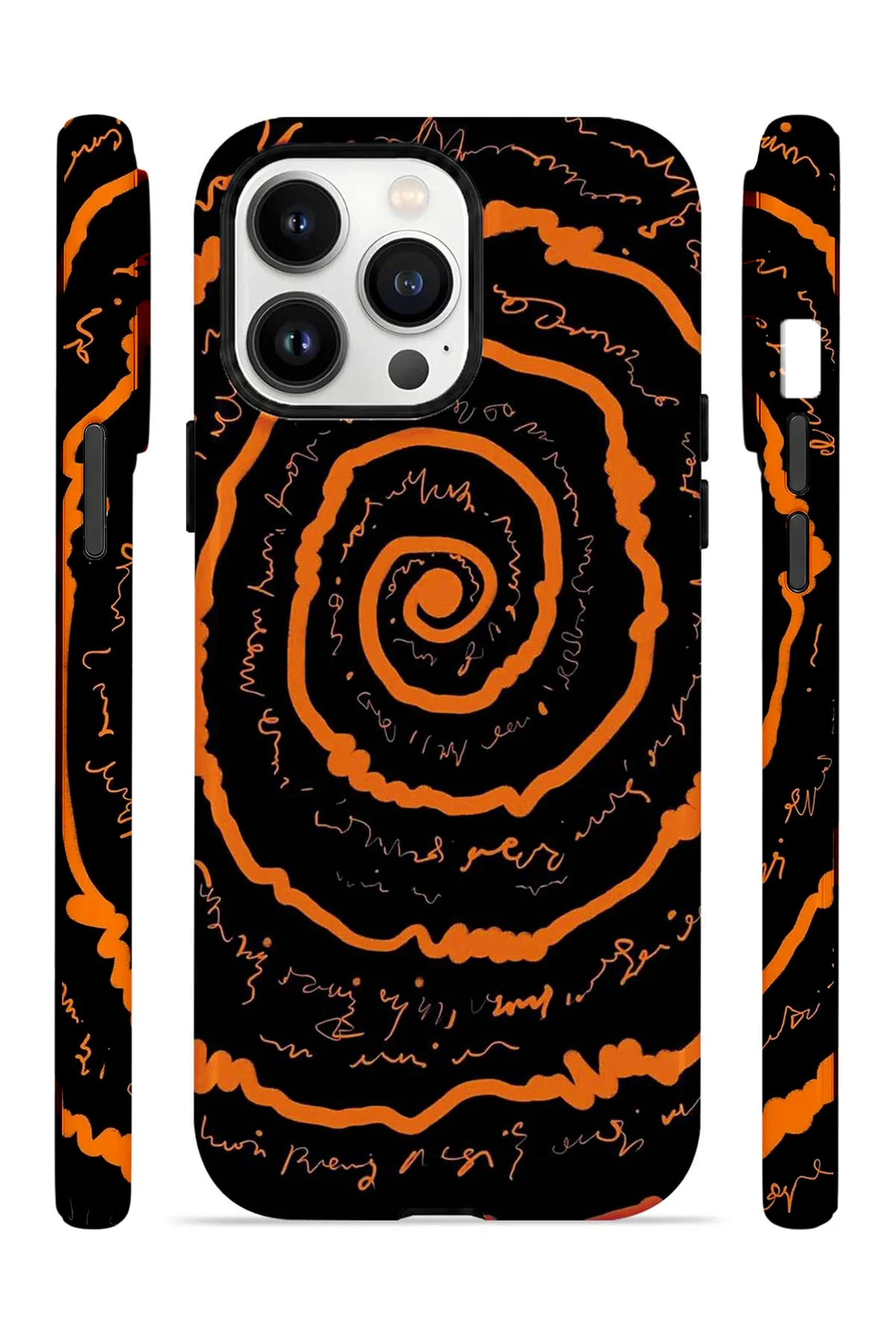 iPhone 13 Pro Max Vorian Çift Katmanlı Spiral Scream Kılıf - Görsel 3