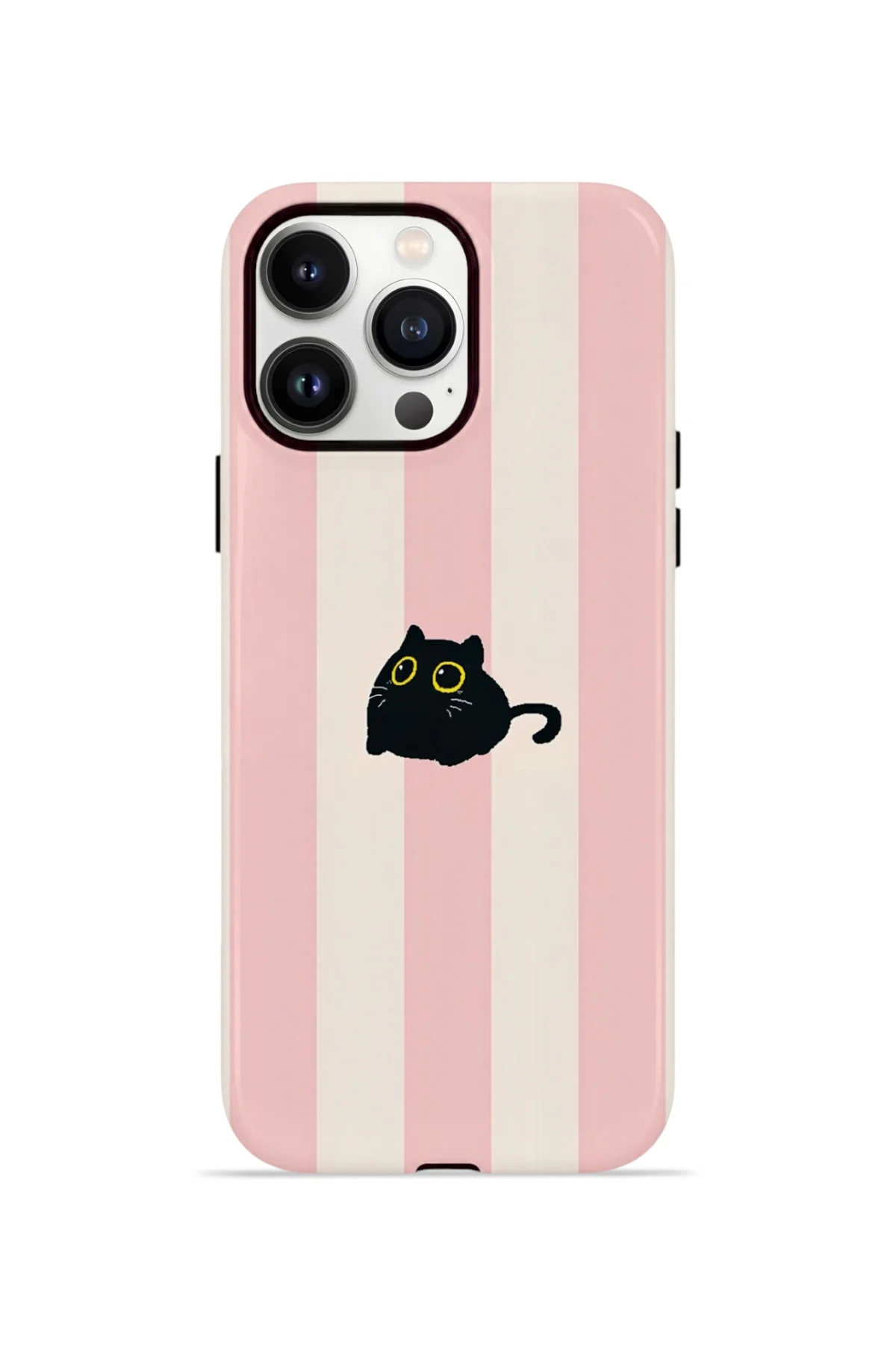 iPhone 13 Pro Max Vorian Yough Kılıf Midnight Cat Stripe