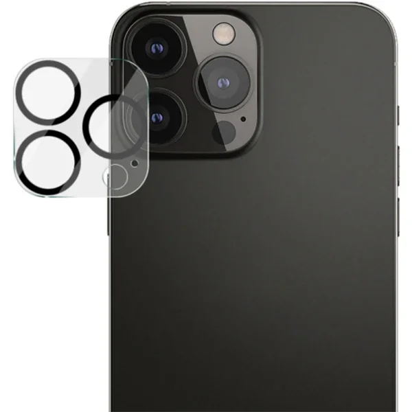 iPhone 13 Pro / Pro Max Kamera Lens Koruyucu Cam - 0,15 mm Full Temperli