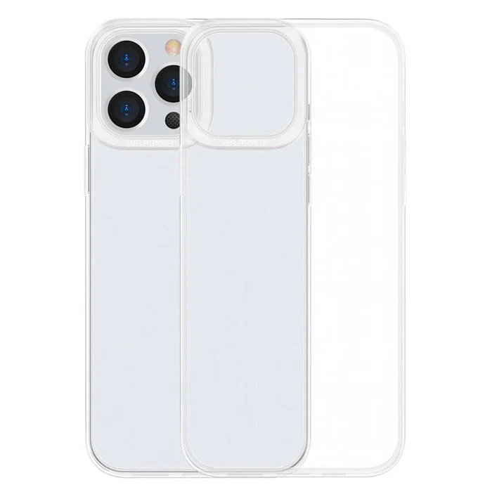 iPhone 13 Pro Şeffaf Silikon Kılıf - Darbeye Dayanıklı Ince Tasarım