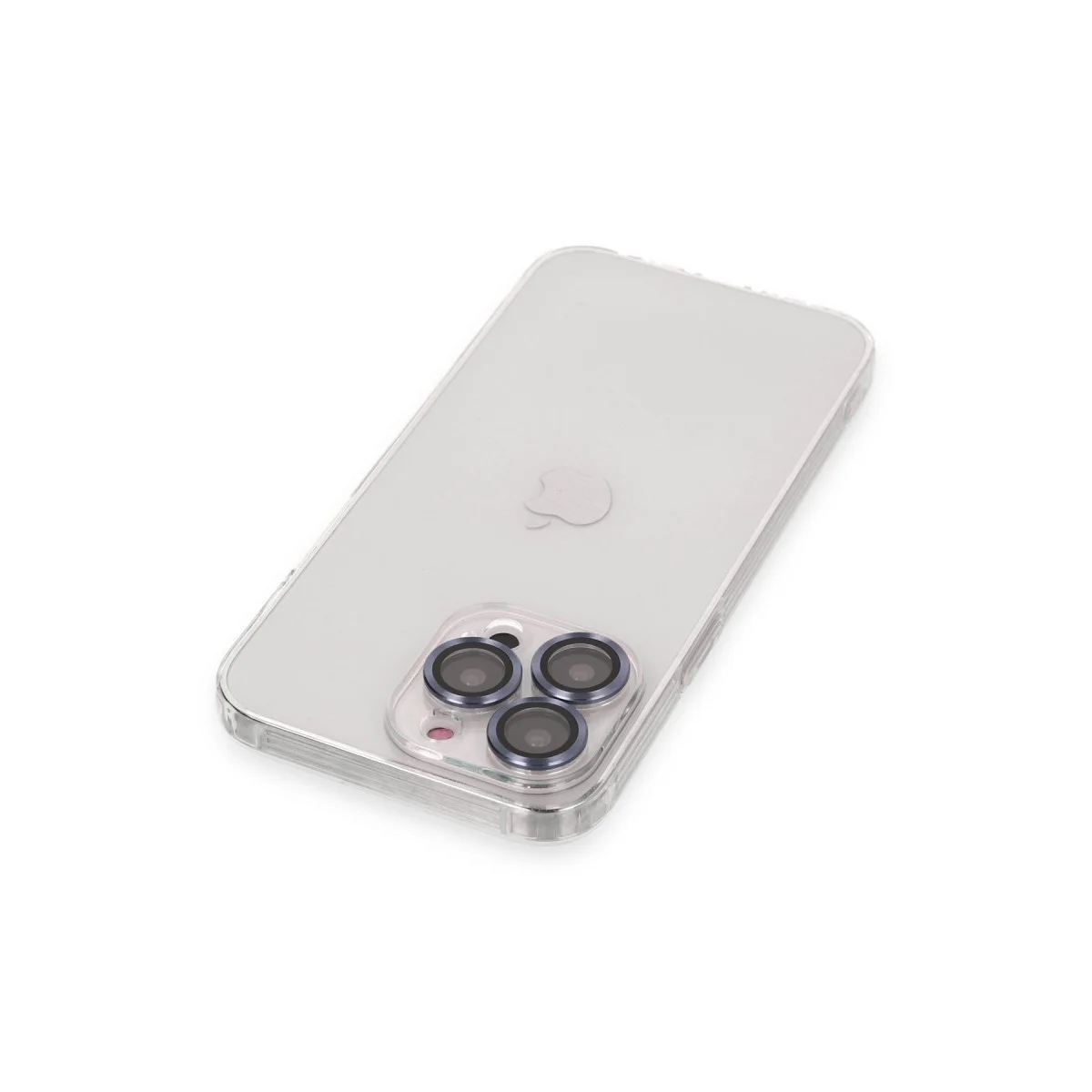 iPhone 13 Pro Silikon Kılıf - Luko Lens - Sierra Blue