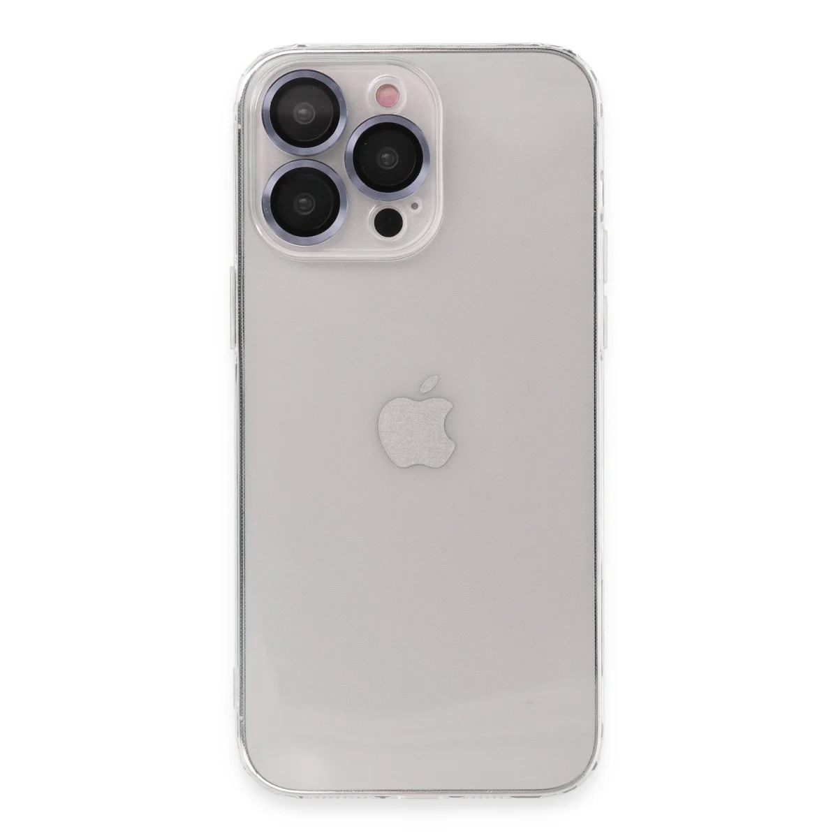 iPhone 13 Pro Silikon Kılıf - Luko Lens - Sierra Blue