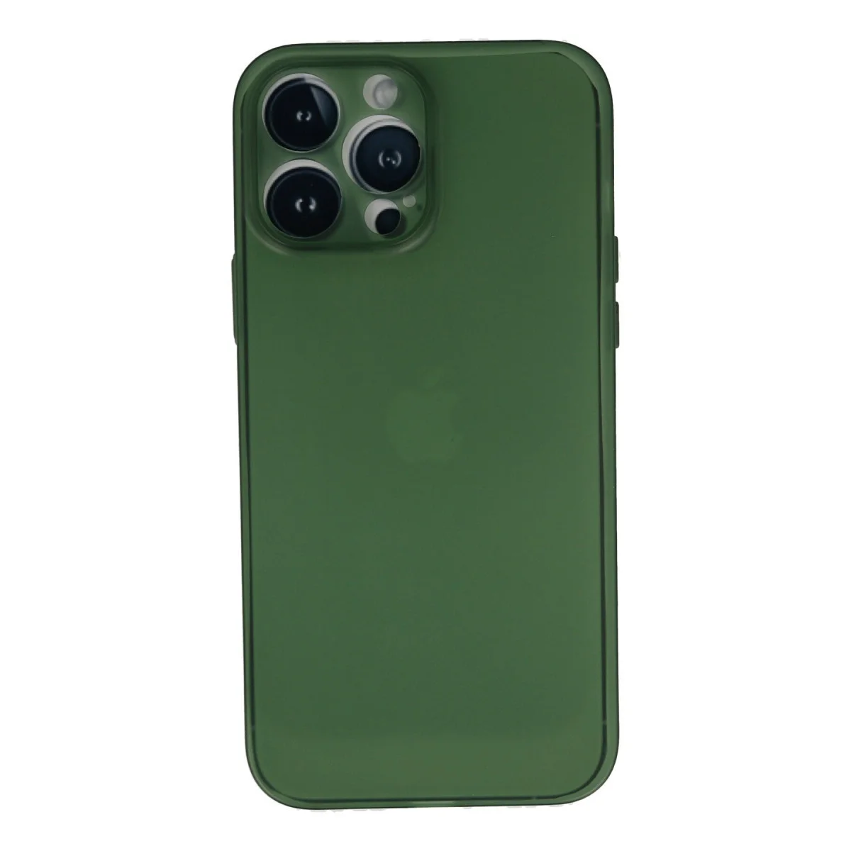 iPhone 13 Pro Ultra İnce PP Kılıf - Yeşil, Estetik ve Güvenli Koruma