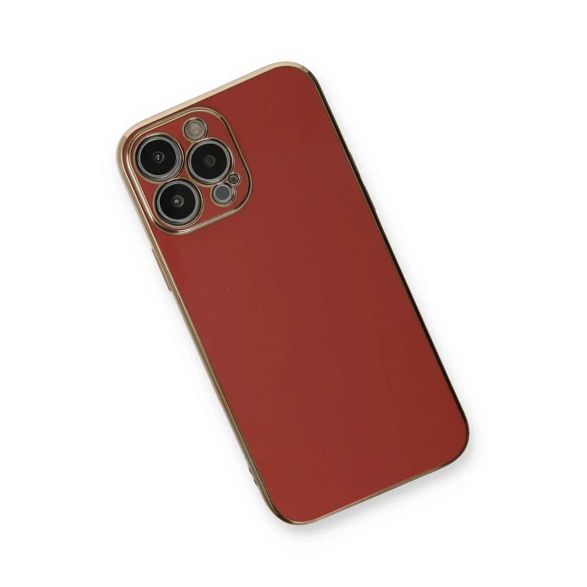 iPhone 13 Pro Volet Silikon Kılıf - Kırmızı, Premium Tasarım ve Tam Koruma