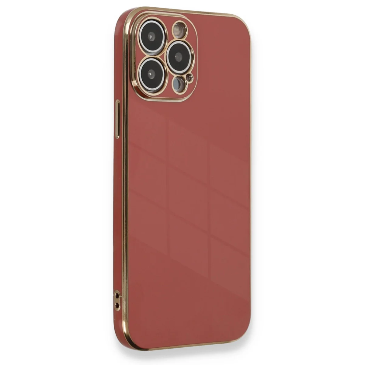 iPhone 13 Pro Volet Silikon Kılıf - Kırmızı, Premium Tasarım ve Tam Koruma