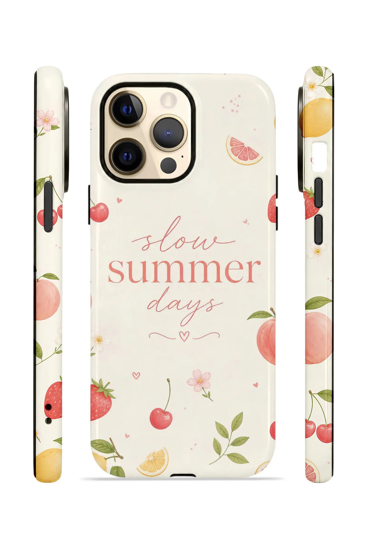 iPhone 13 Pro Vorian Çift Katmanlı MagSafe Kılıf Slow Summer Days