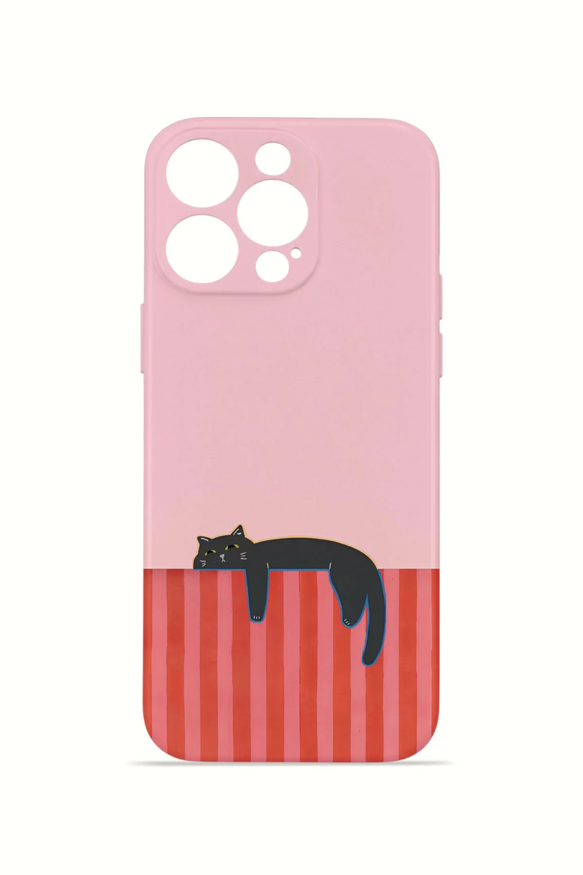 iPhone 13 Pro Vorian İnce Kamera Korumalı Mika Kılıf Lazy Cat Sunset iPhone 13 Pro Vorian İnce Kamera Korumalı Mika Kılıf Lazy Cat Sunset