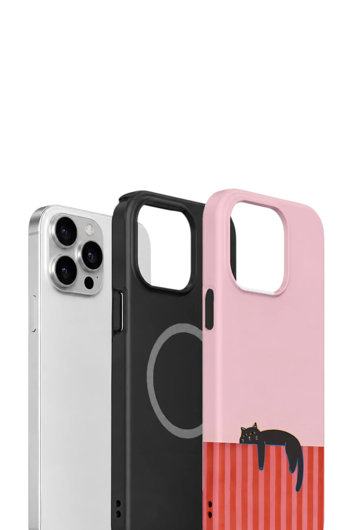 iPhone 13 Pro Vorian Yough Magsafe Kılıf Lazy Cat Sunset
