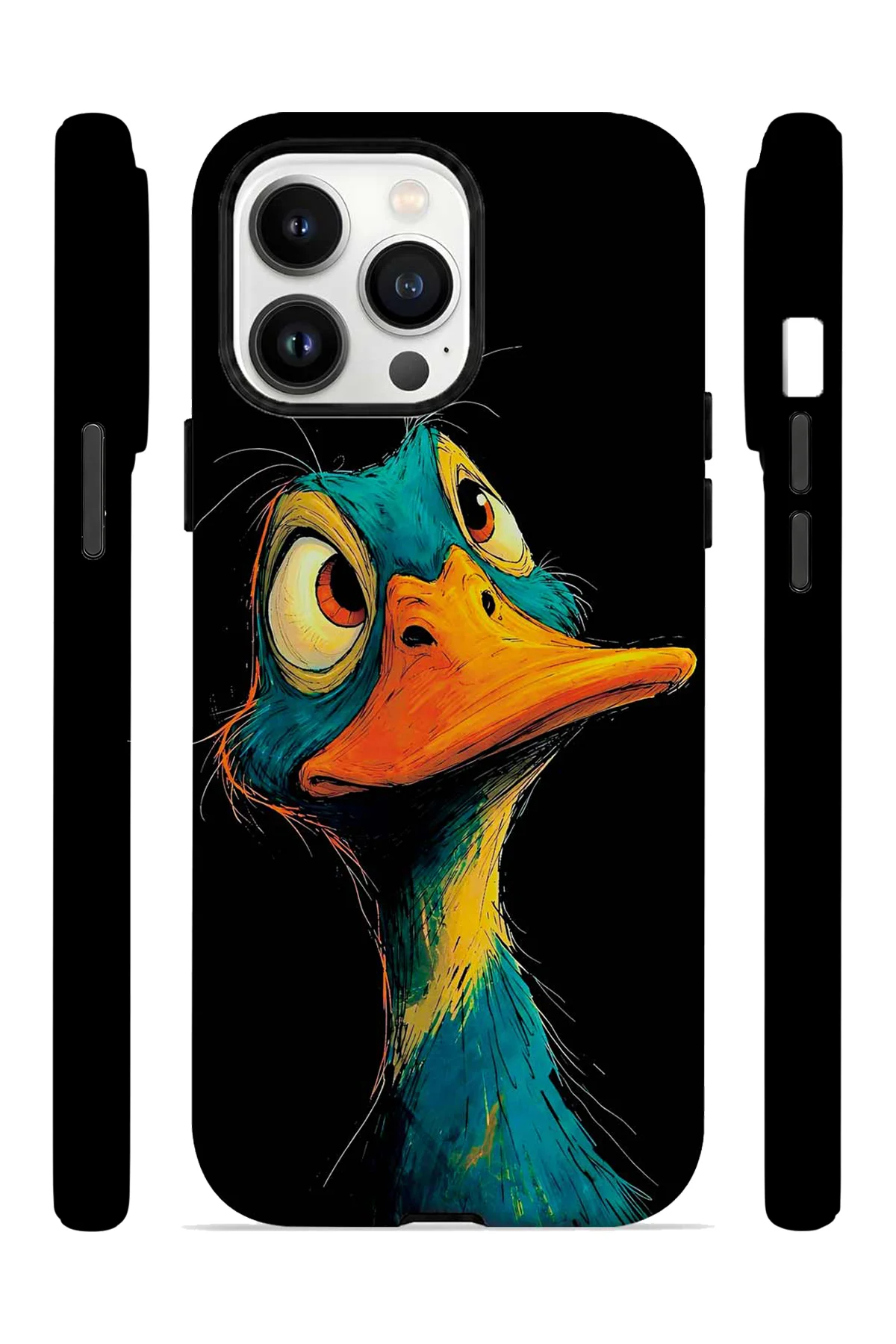 iPhone 13 Pro Vorian MagSafe Çift Katmanlı Neon Ördekli Kılıf iPhone 13 Pro Vorian MagSafe Çift Katmanlı Neon Ördekli Kılıf - Görsel 3