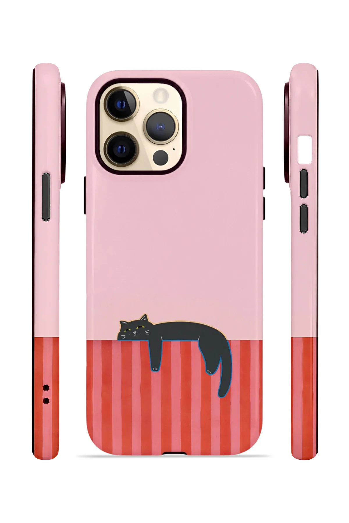 iPhone 13 Pro Vorian Yough Magsafe Kılıf Lazy Cat Sunset