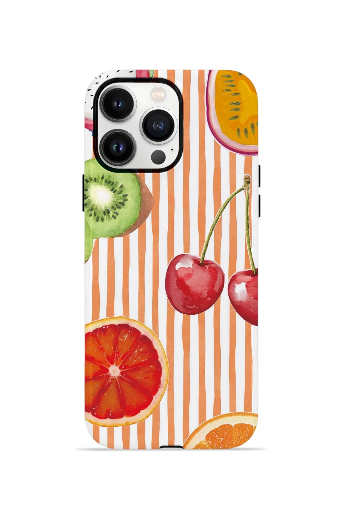 iPhone 13 Pro Vorian Yough Kılıf Tutti Frutti Stripe