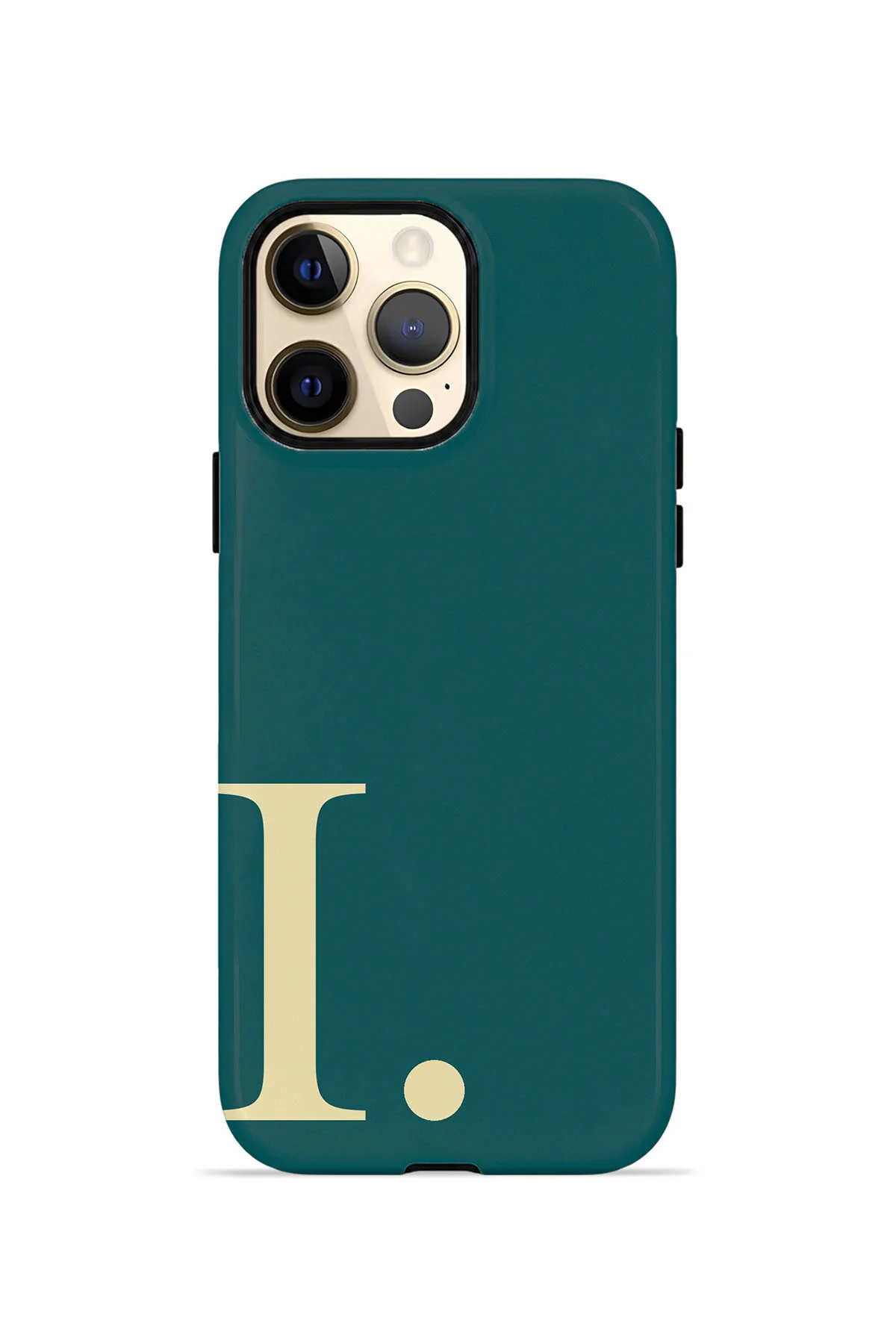 iPhone 13 Pro Vorian Çift Katmanlı Korumalı Kılıf Petrol Cream İ