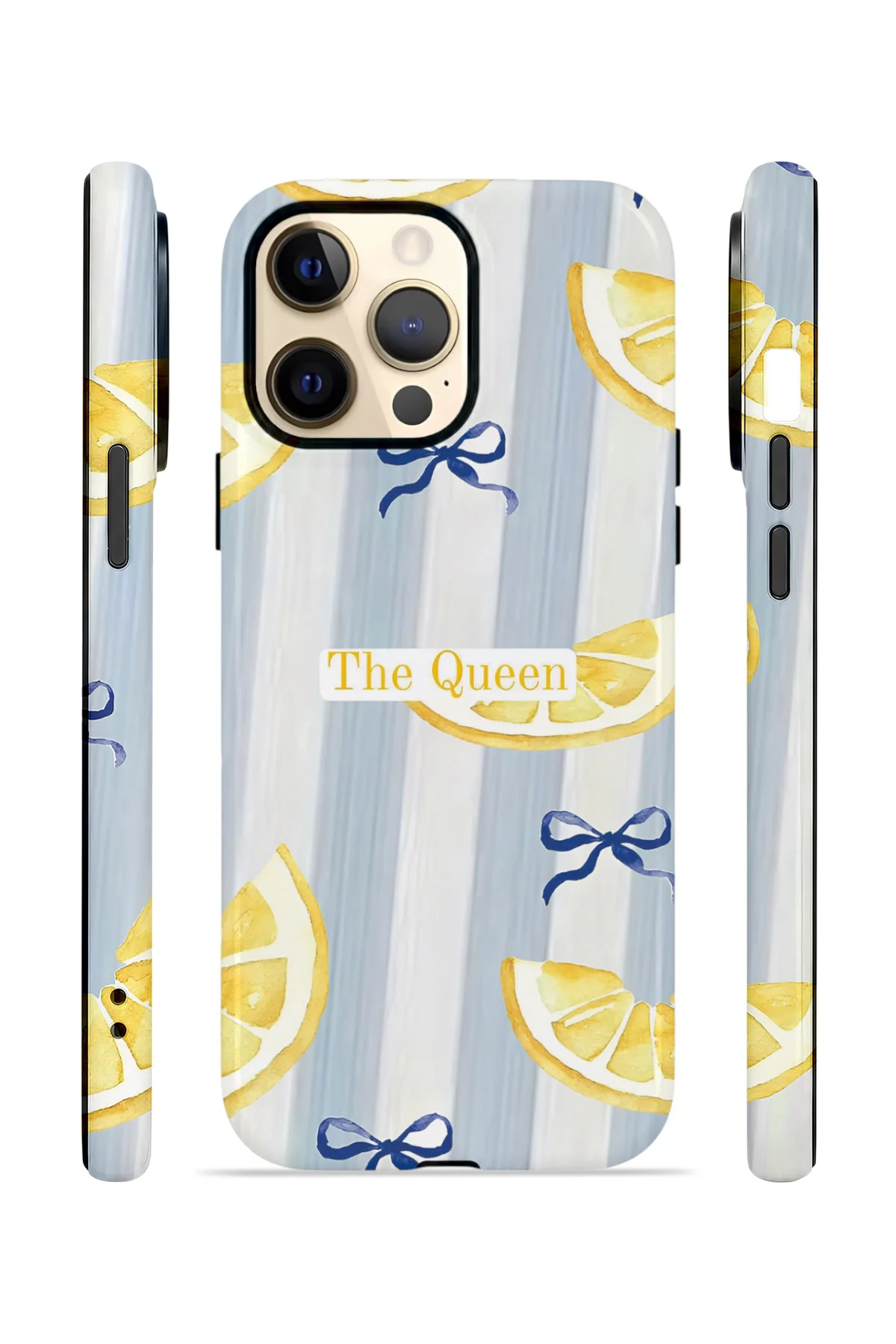 iPhone 13 Pro Vorian Çift Katmanlı MagSafe Kılıf Queen Lemon Bow