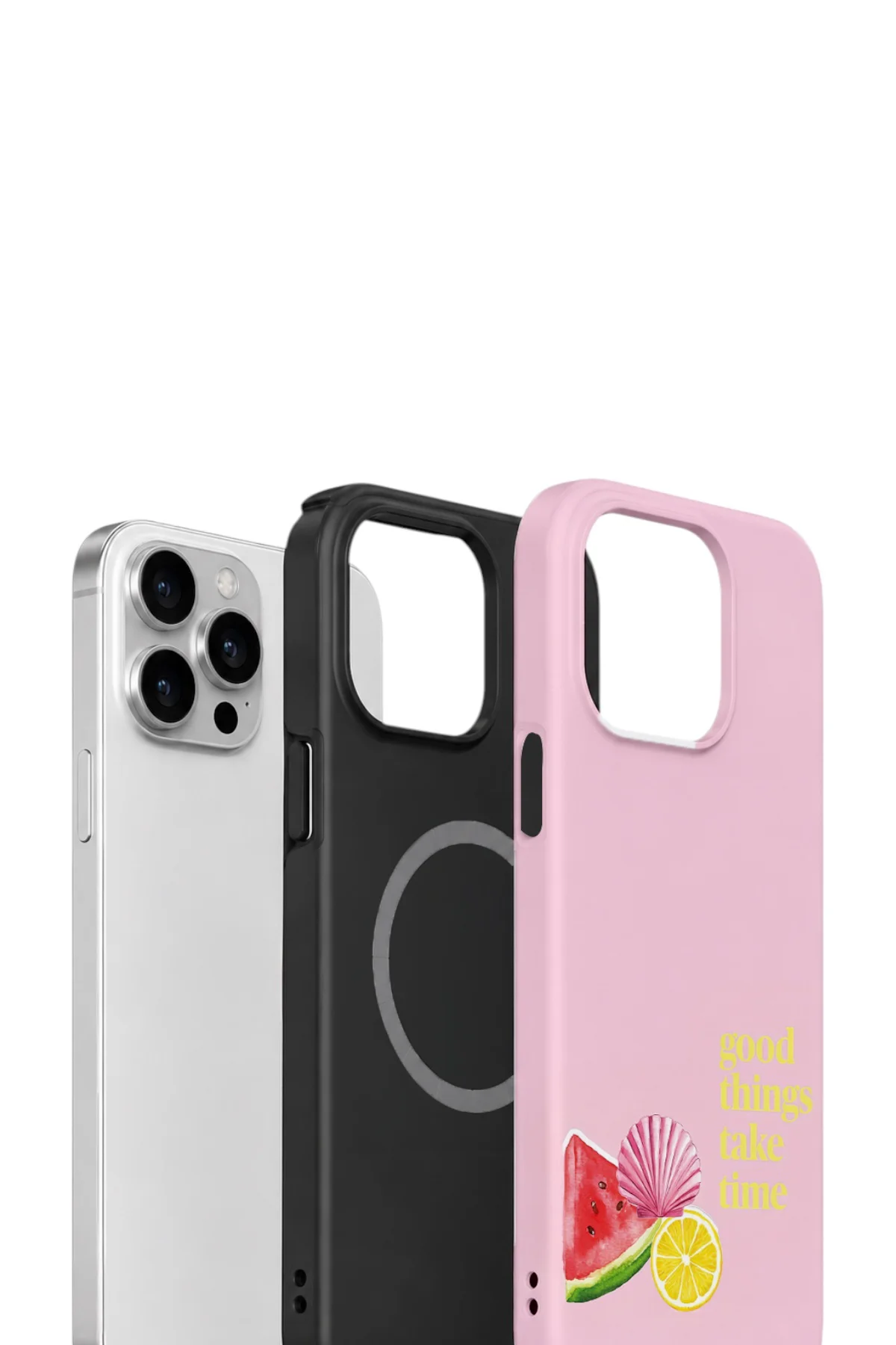 iPhone 13 Pro Vorian Çift Katmanlı MagSafe Kılıf Good Things Fruit Corner