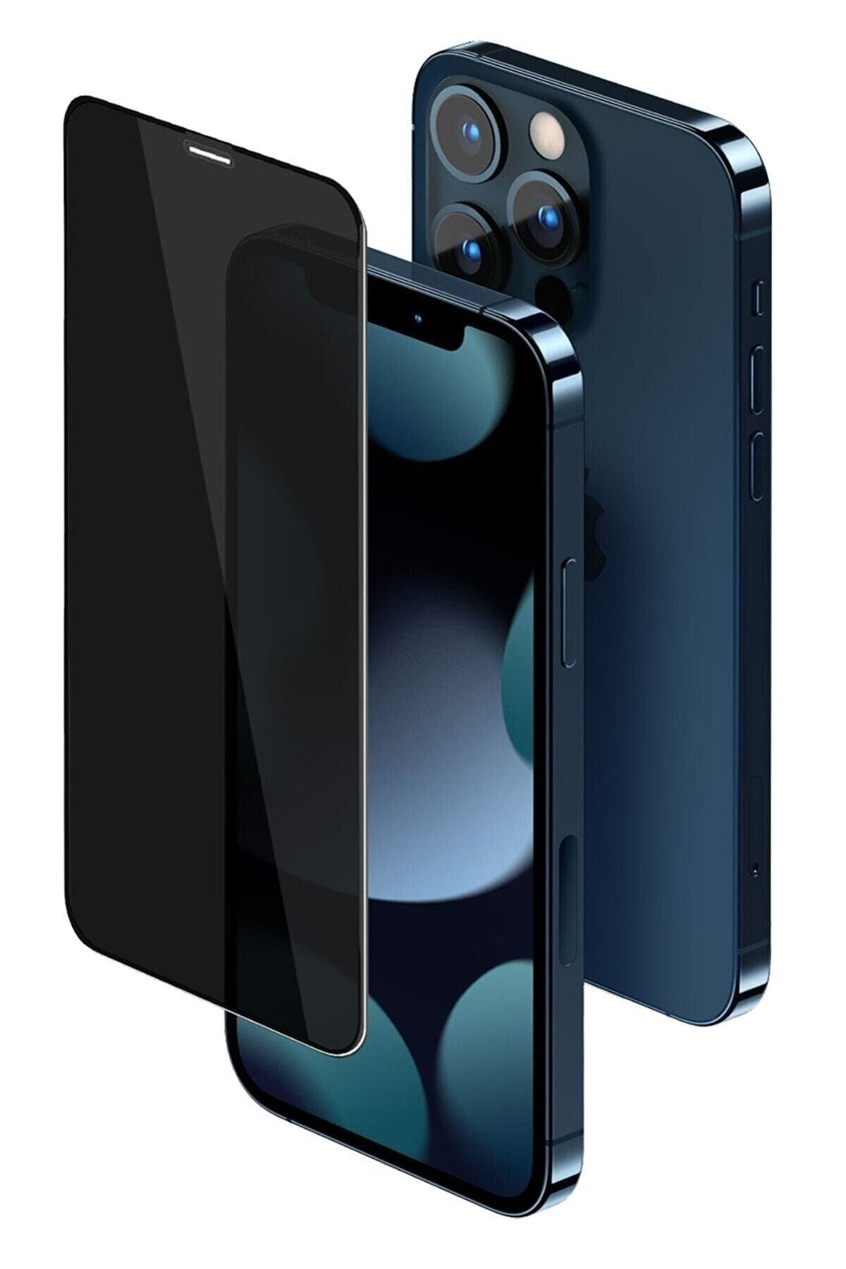 Iphone 13 Uyumlu Seramik Hayalet Flexible Nano Cam Tam Kaplayan F