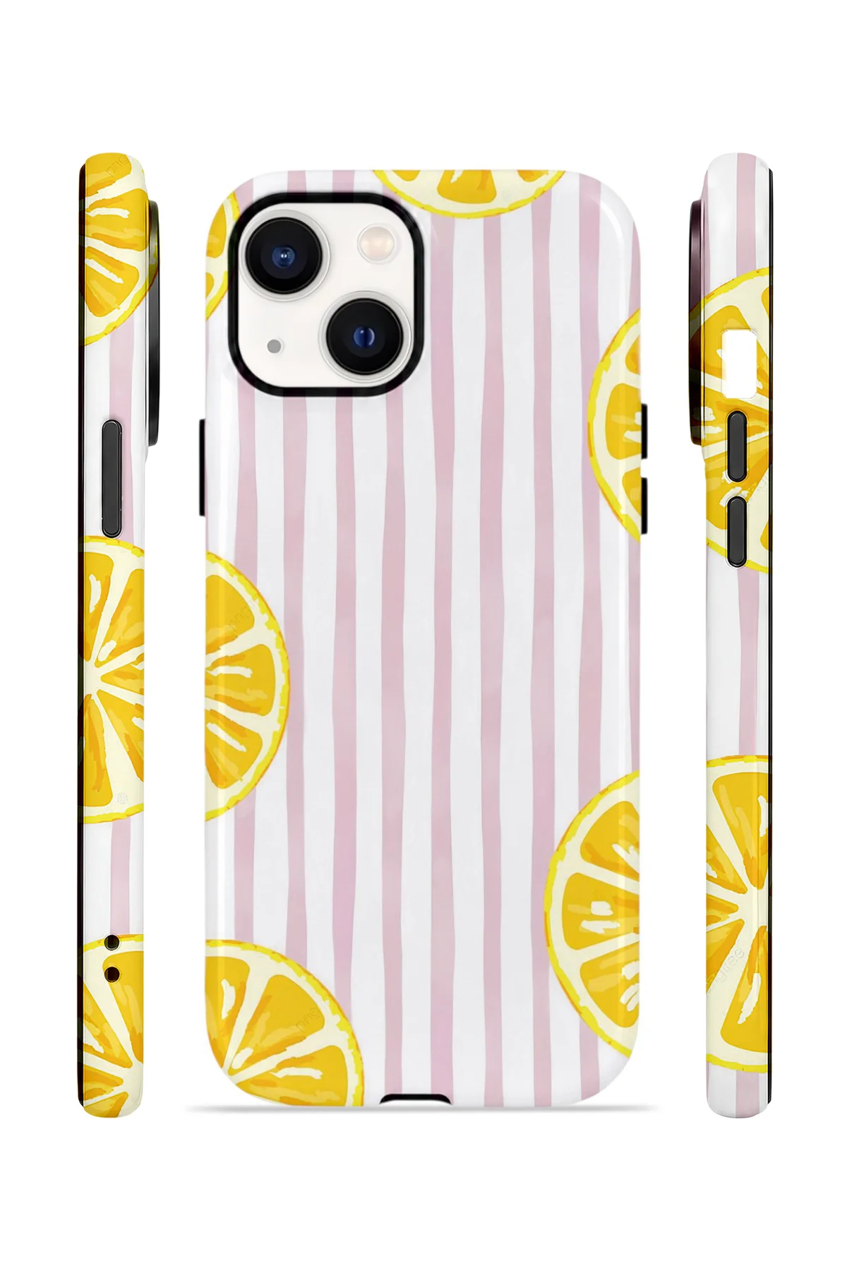 iPhone 13 Vorian Çift Katmanlı MagSafe Kılıf Pink Lemon Window