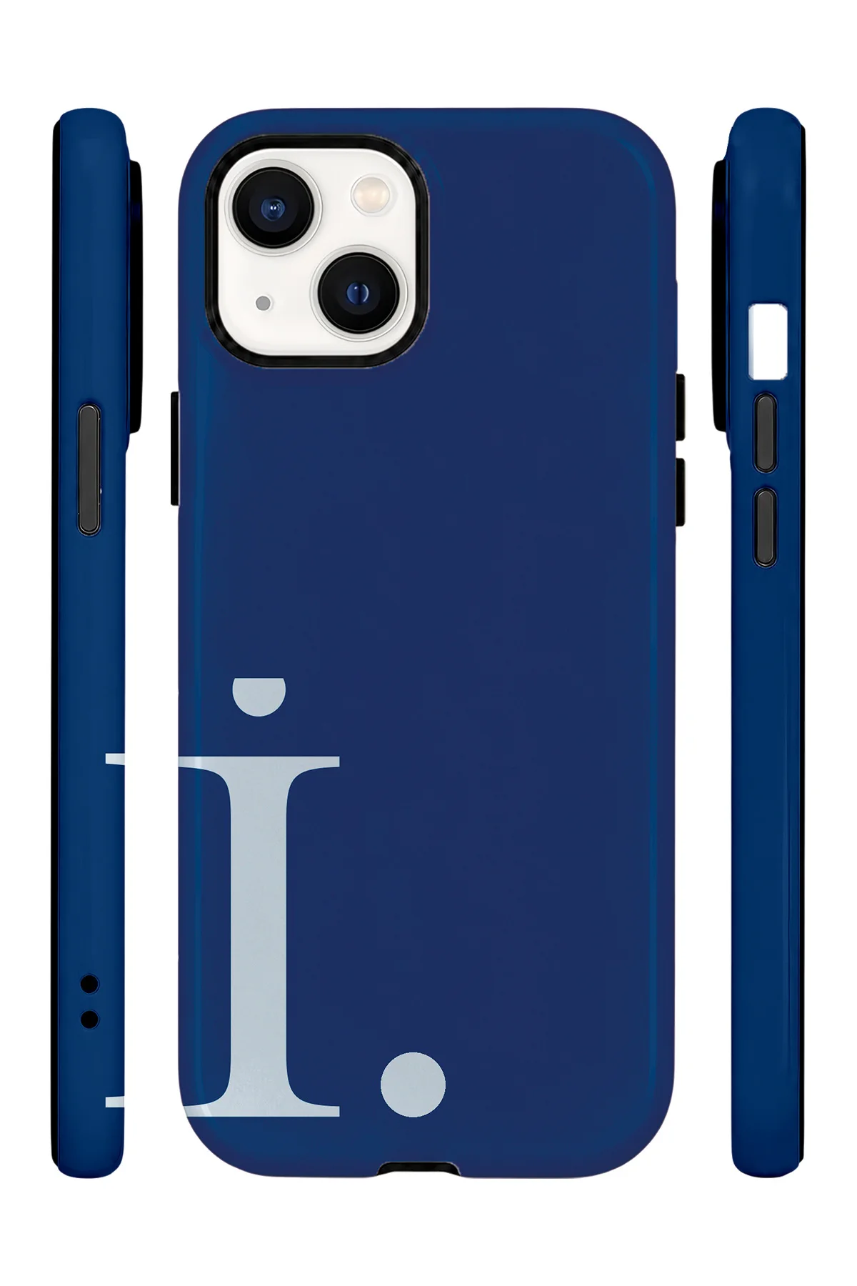 iPhone 13 Vorian Çift Katmanlı Korumalı Kılıf Midnight Ice İ