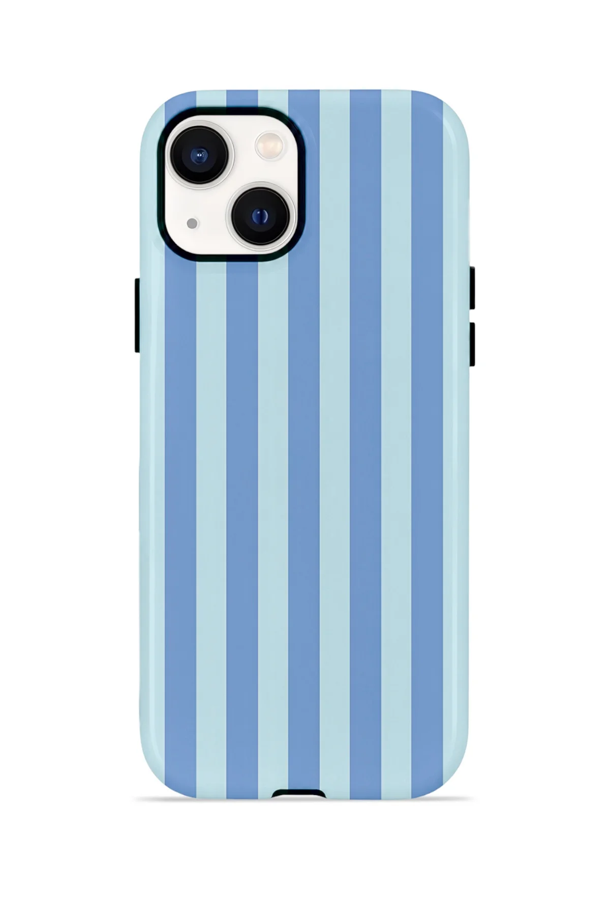 iPhone 13 Vorian Çift Katmanlı MagSafe Kılıf Blue Gelato Stripe