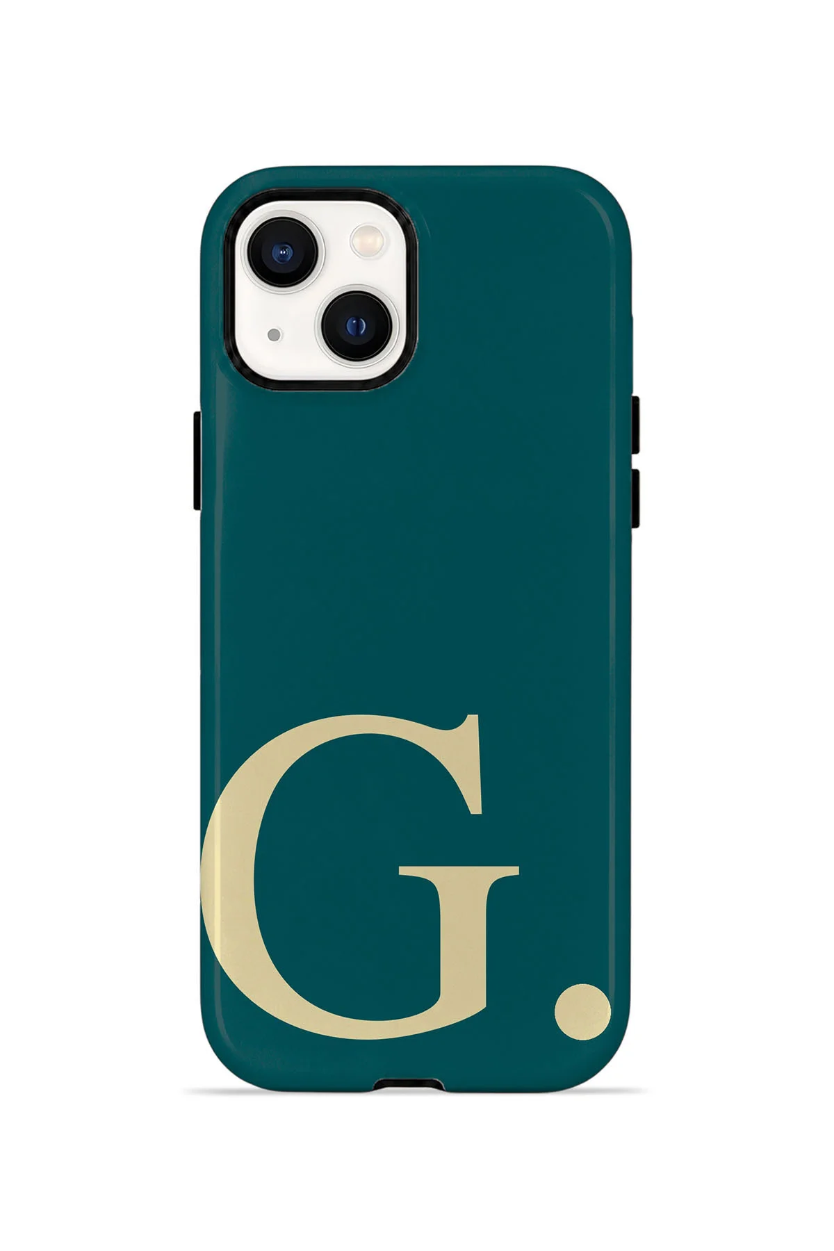 iPhone 13 Vorian Çift Katmanlı Korumalı Kılıf Petrol Cream G iPhone 13 Vorian Çift Katmanlı Korumalı Kılıf Petrol Cream G