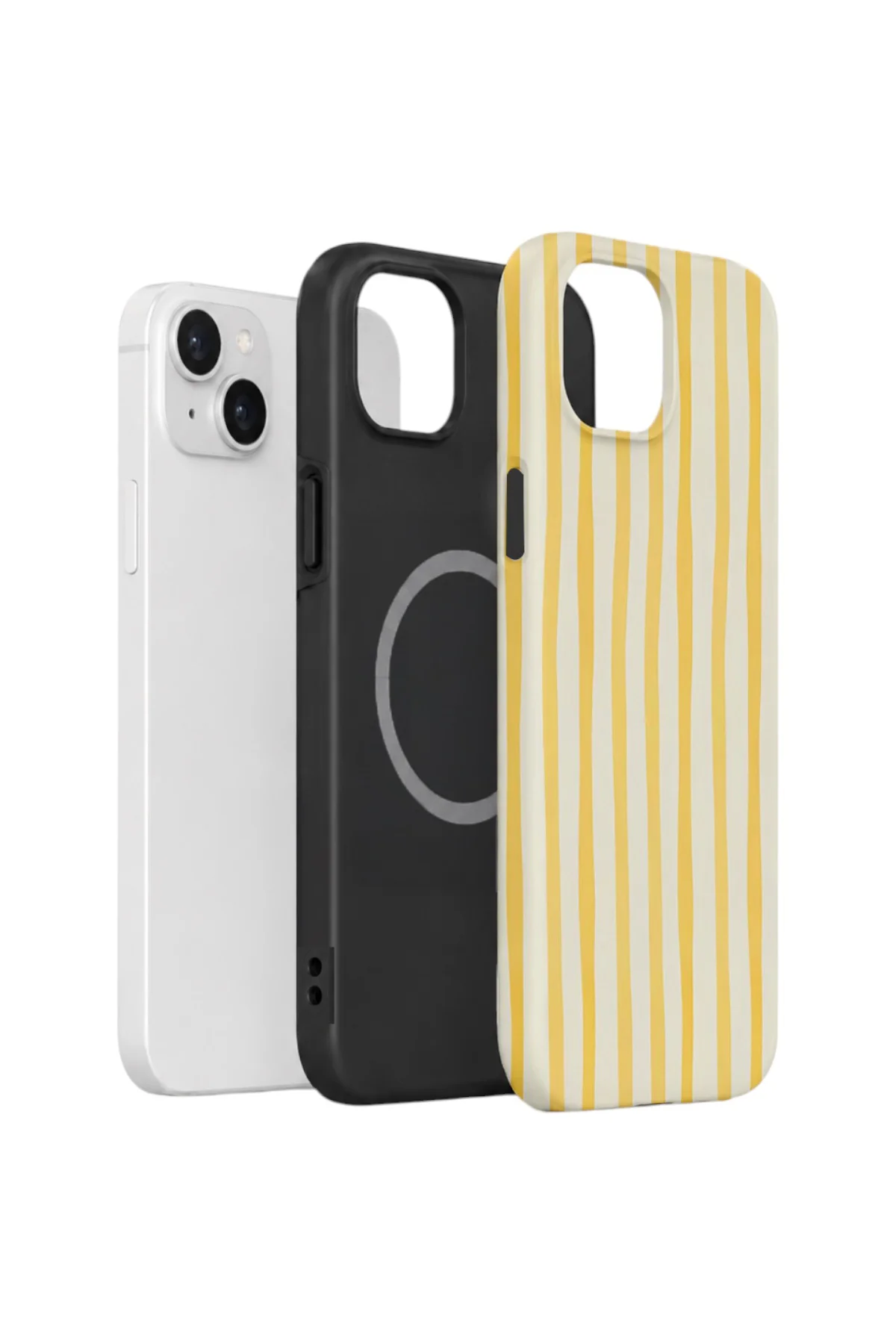 iPhone 13 Vorian Çift Katmanlı MagSafe Kılıf Buttercream Riviera